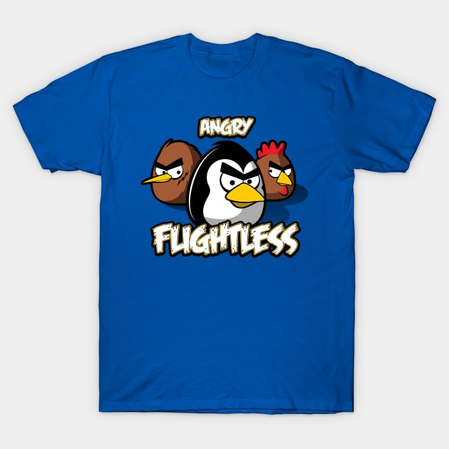 Angry flightless T-Shirt by raxarts